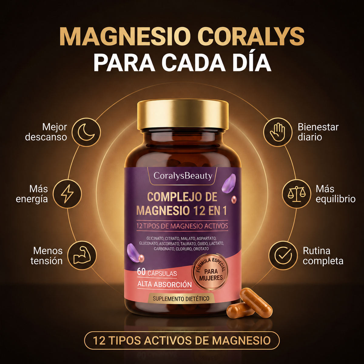 Complejo de Magnesio 12 en 1
