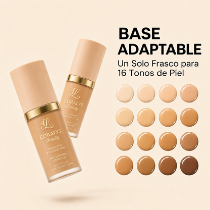Base de Maquillaje Antiedad con SPF 50 | Se Adapta a tu Tono de Piel