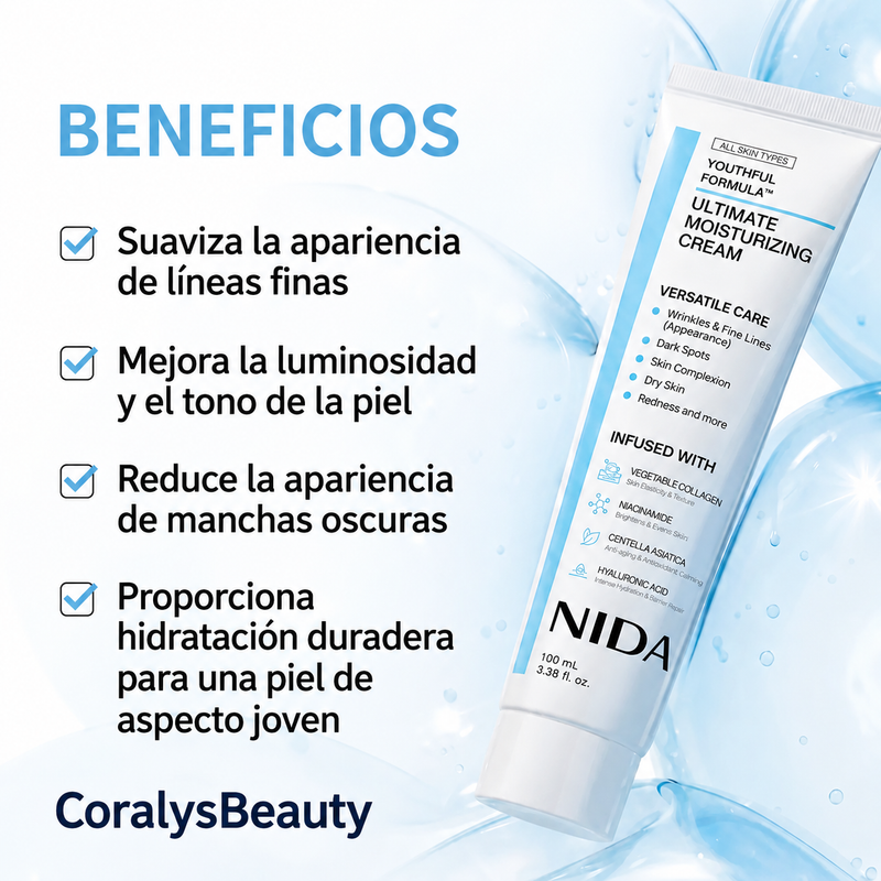 Crema Facial Rejuvenecedora Coreana