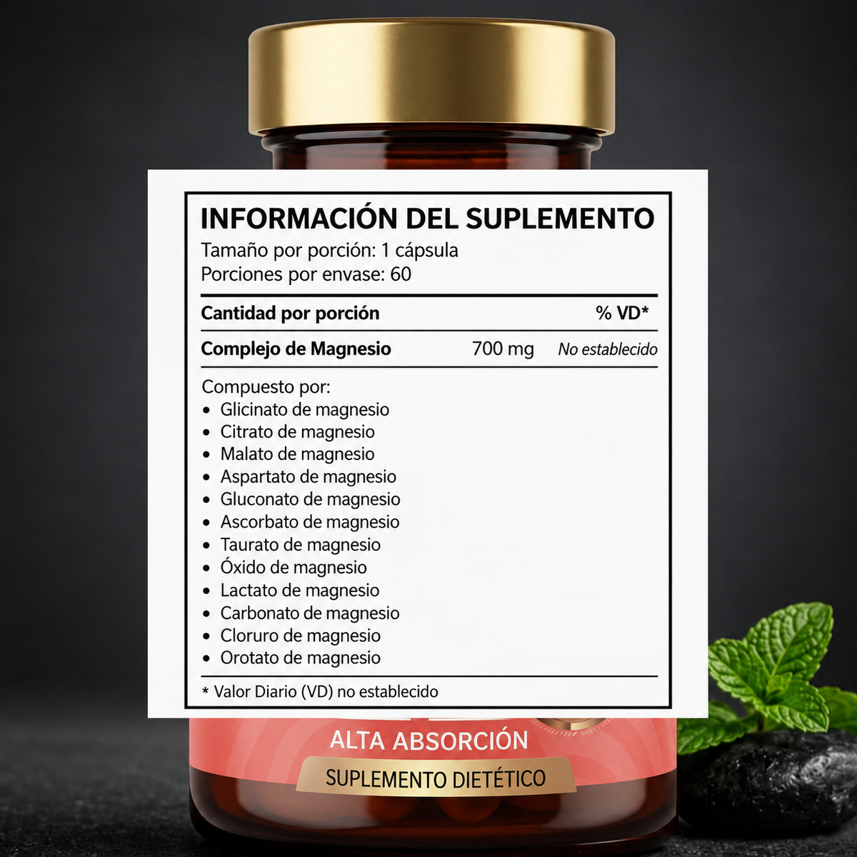 Complejo de Magnesio 12 en 1
