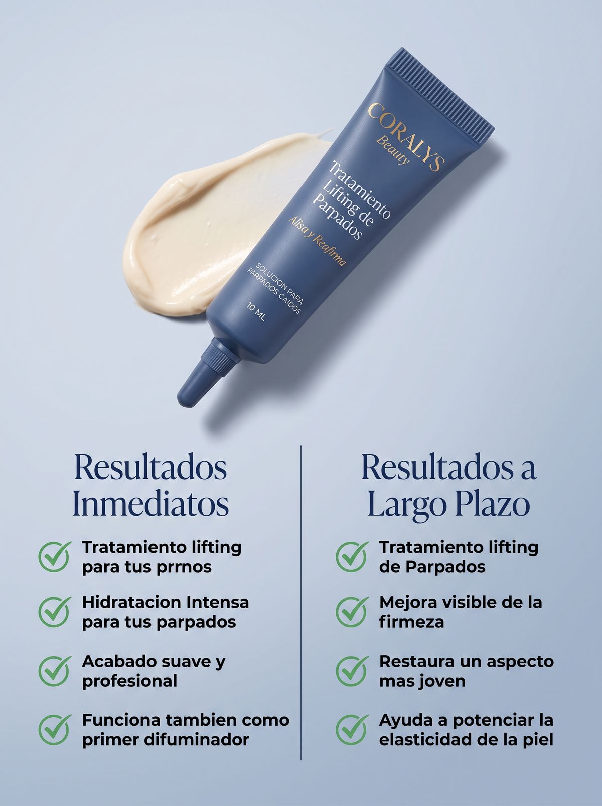 CoraLid - Crema Tensora para Párpados Caídos